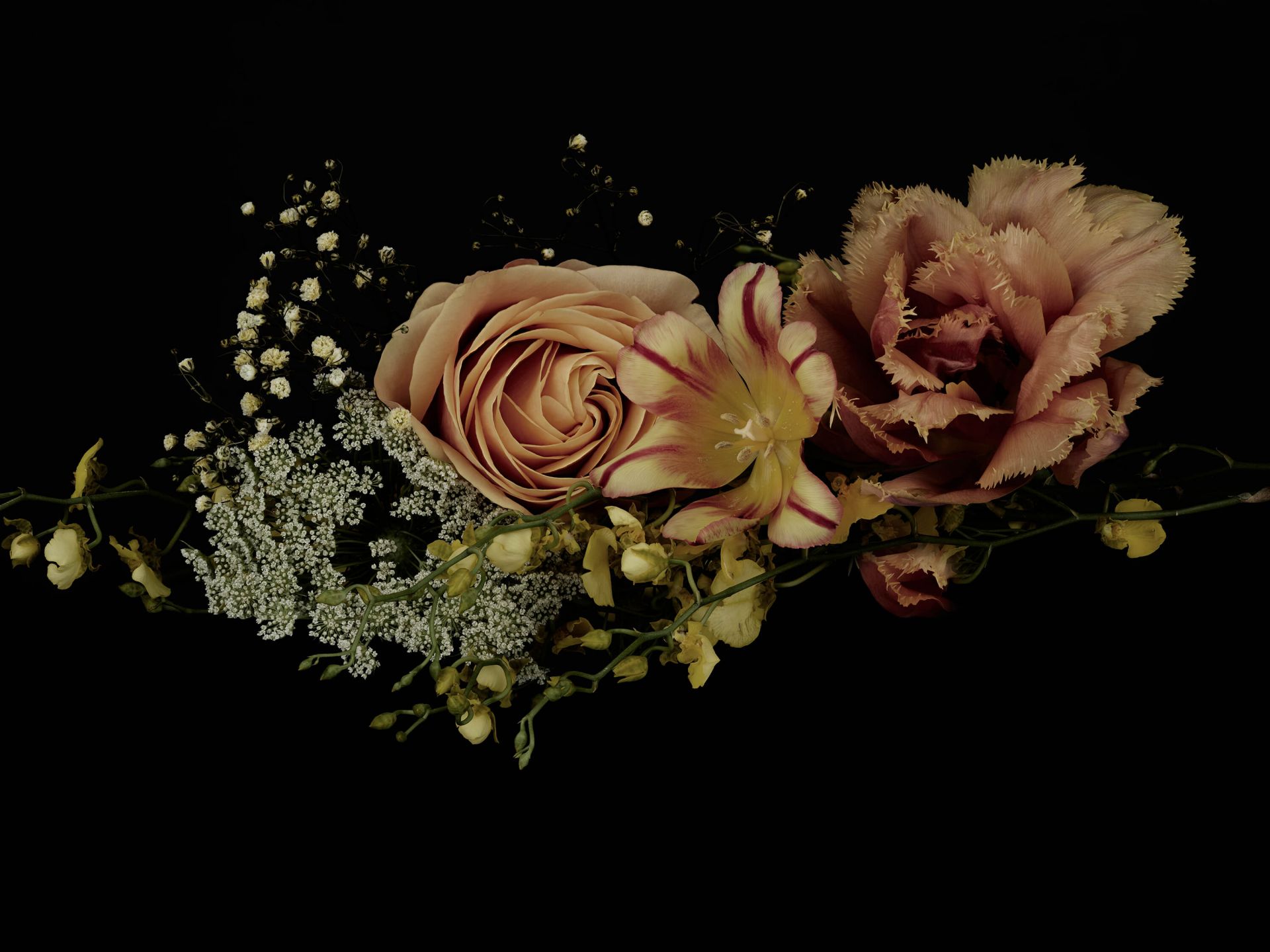 Garland of flowers main product photo