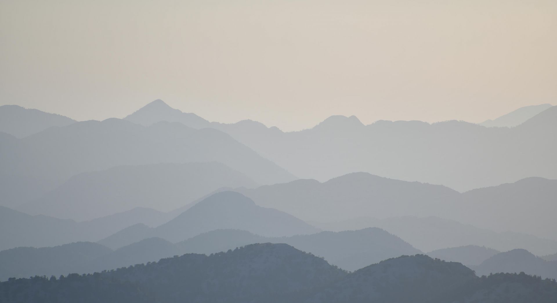 Mountain landscape in the jungle