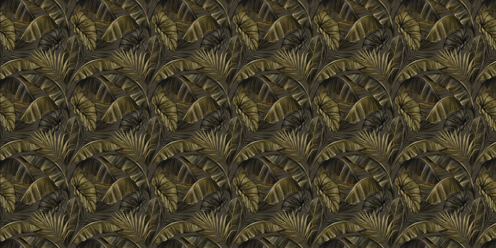 Dark Banana Leaves