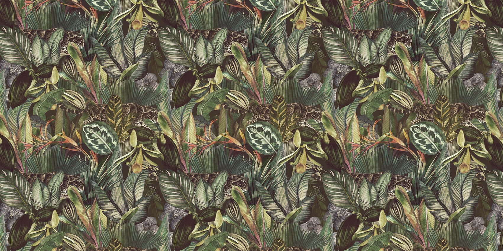 Leopard between the leaves main product photo