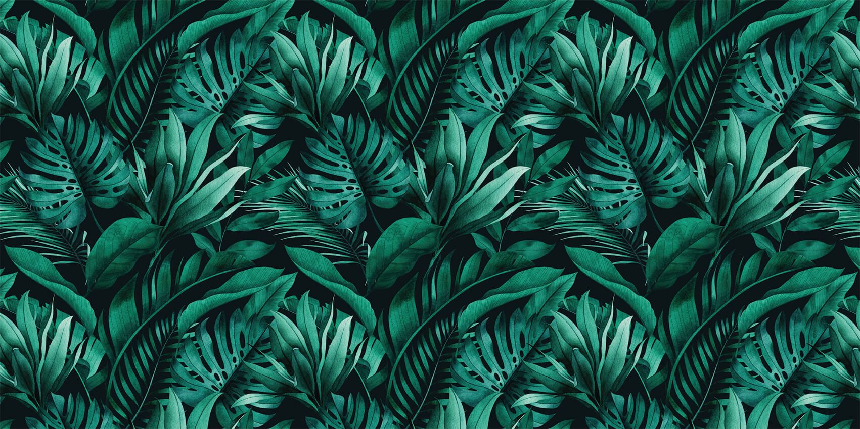 Various green leaves main product photo