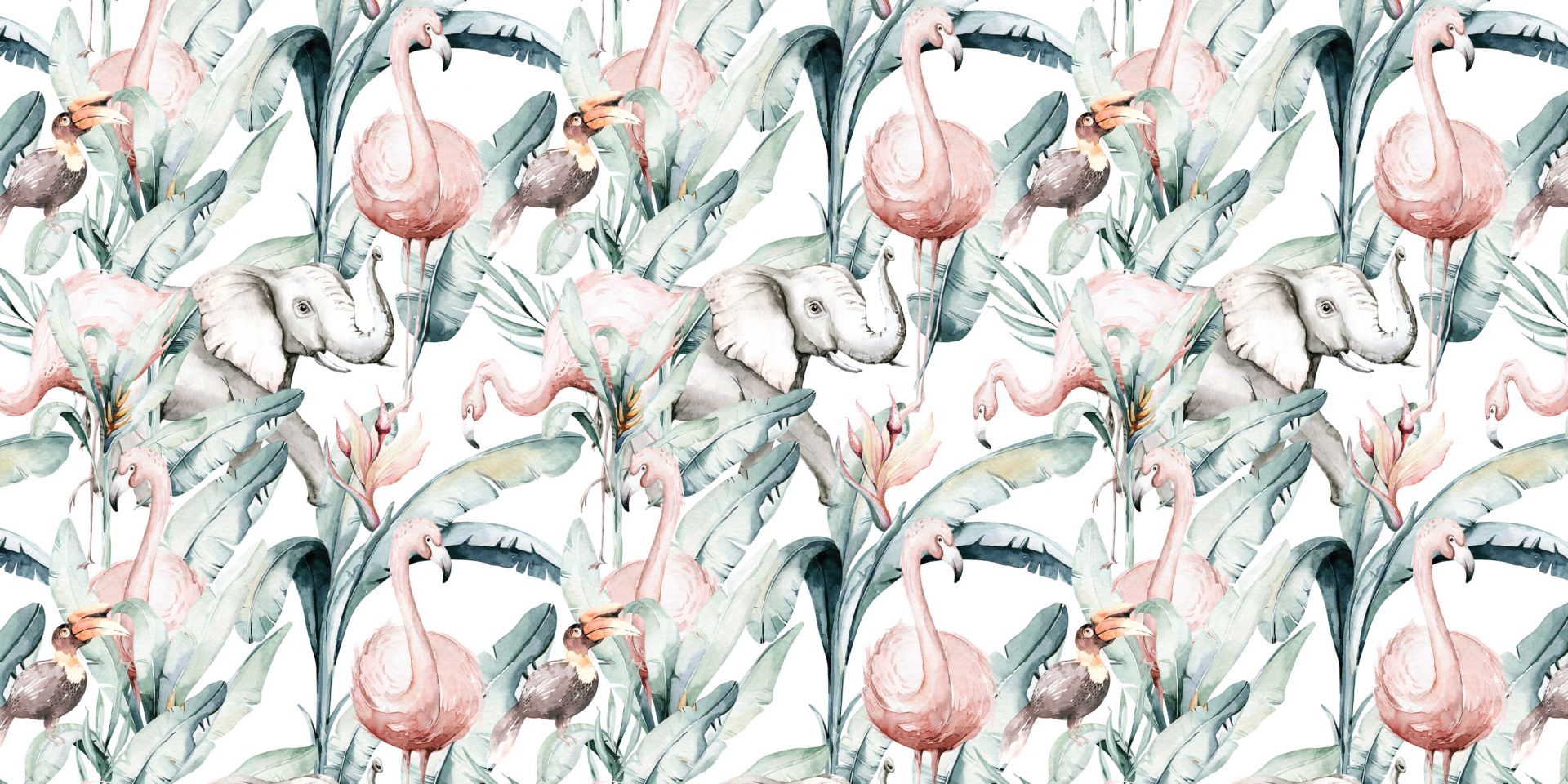 Animals between leaves