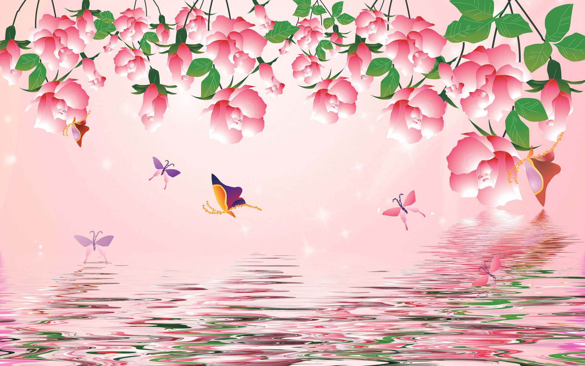 Pink surroundings main product photo