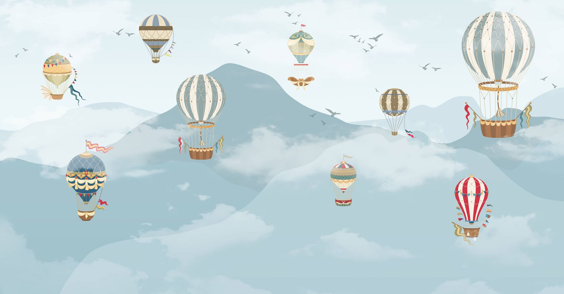 Hot air balloons main product photo