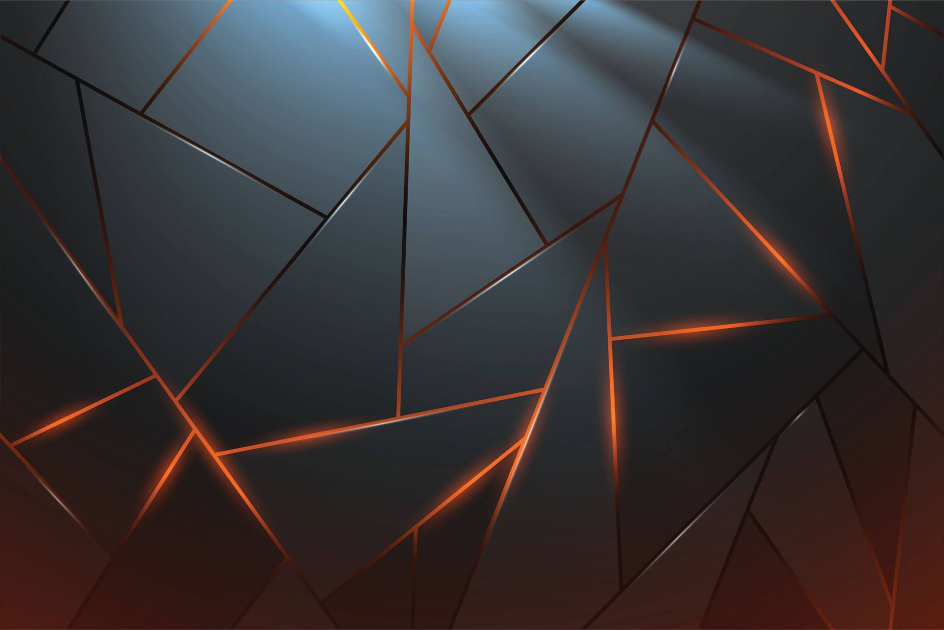 Fiery triangles main product photo