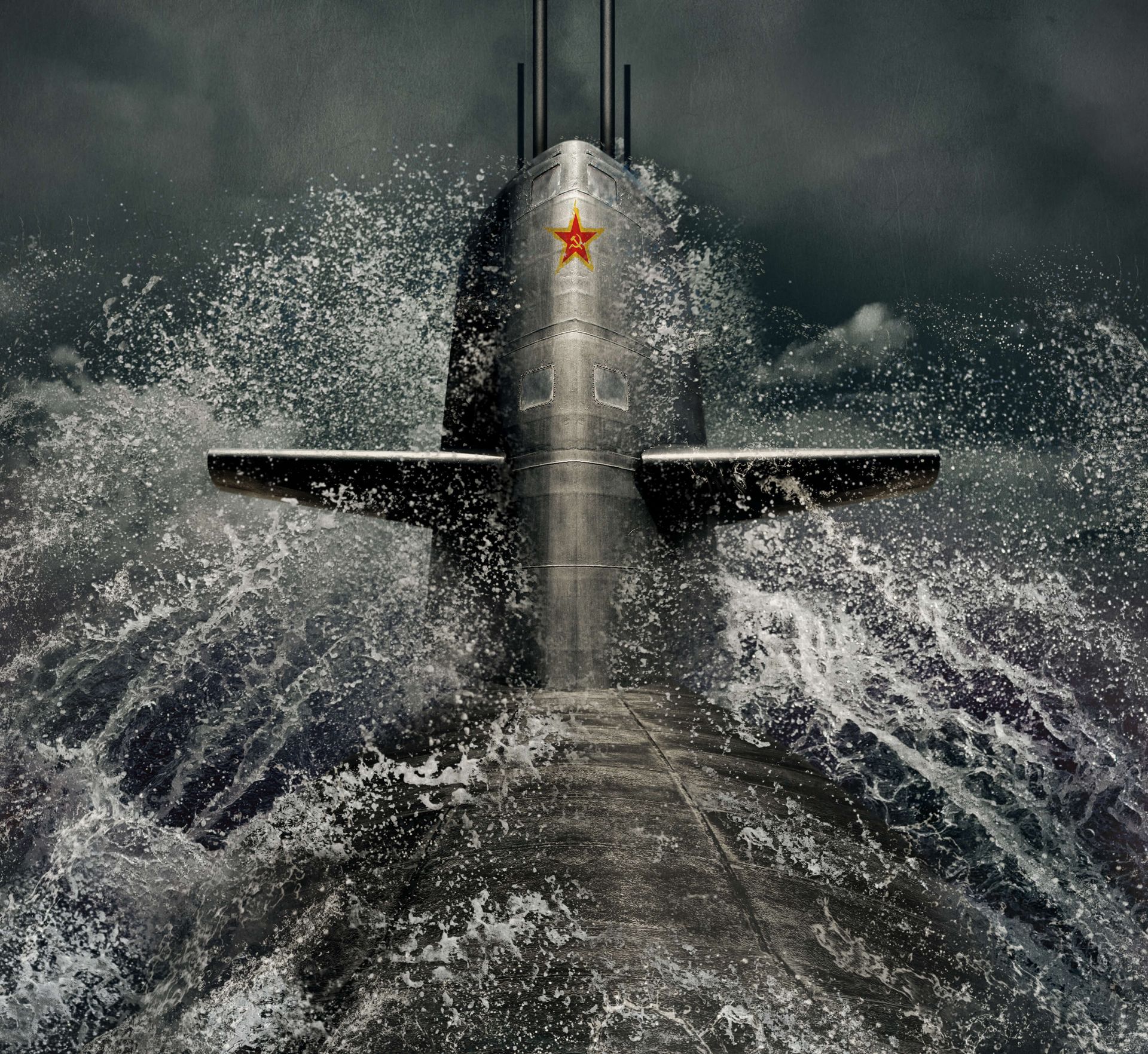 Premium AI Image | Military weapon nuclear submarine war weapon deep sea  underwater battleship wallpaper background