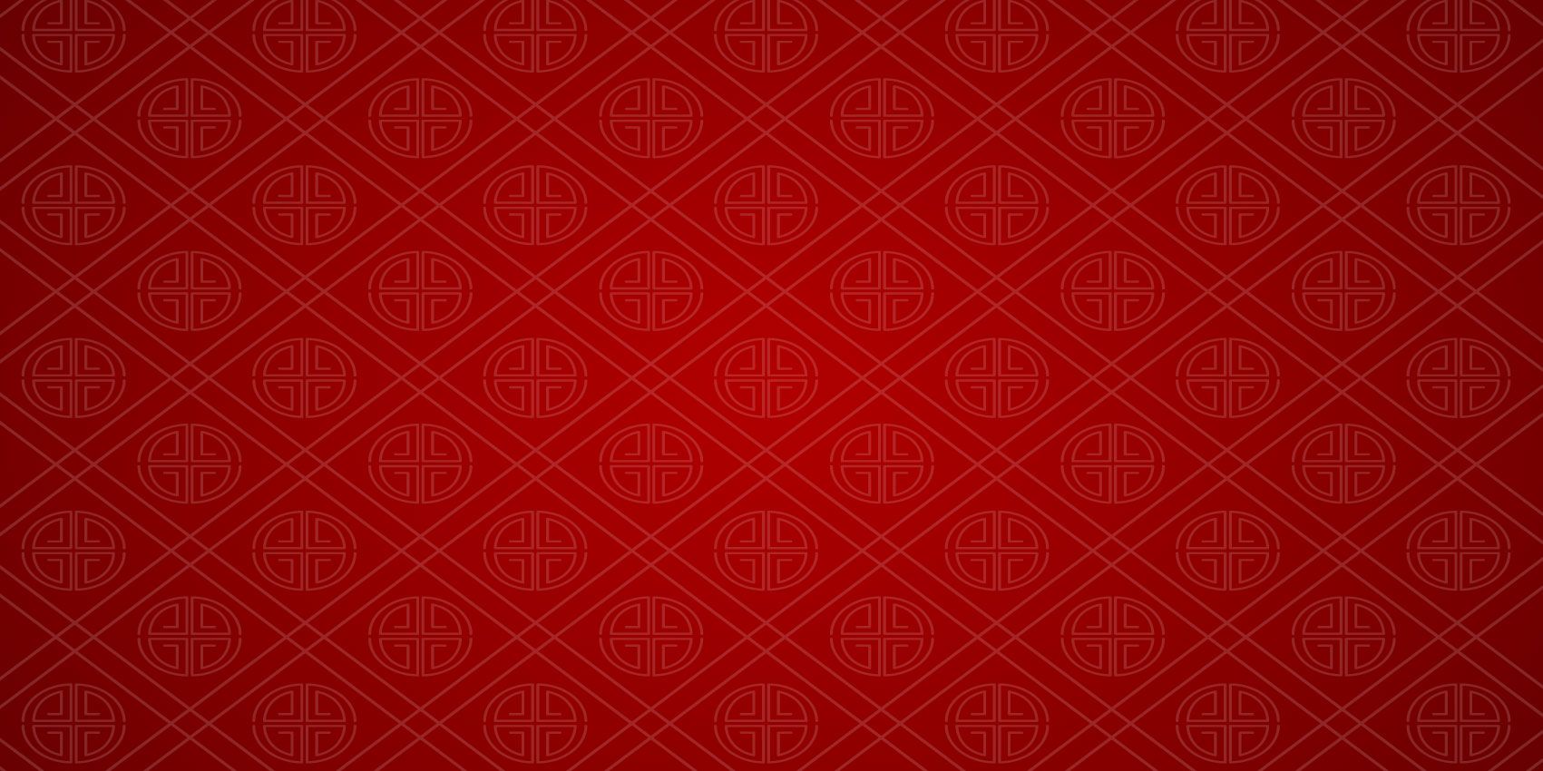 Red Chinese pattern