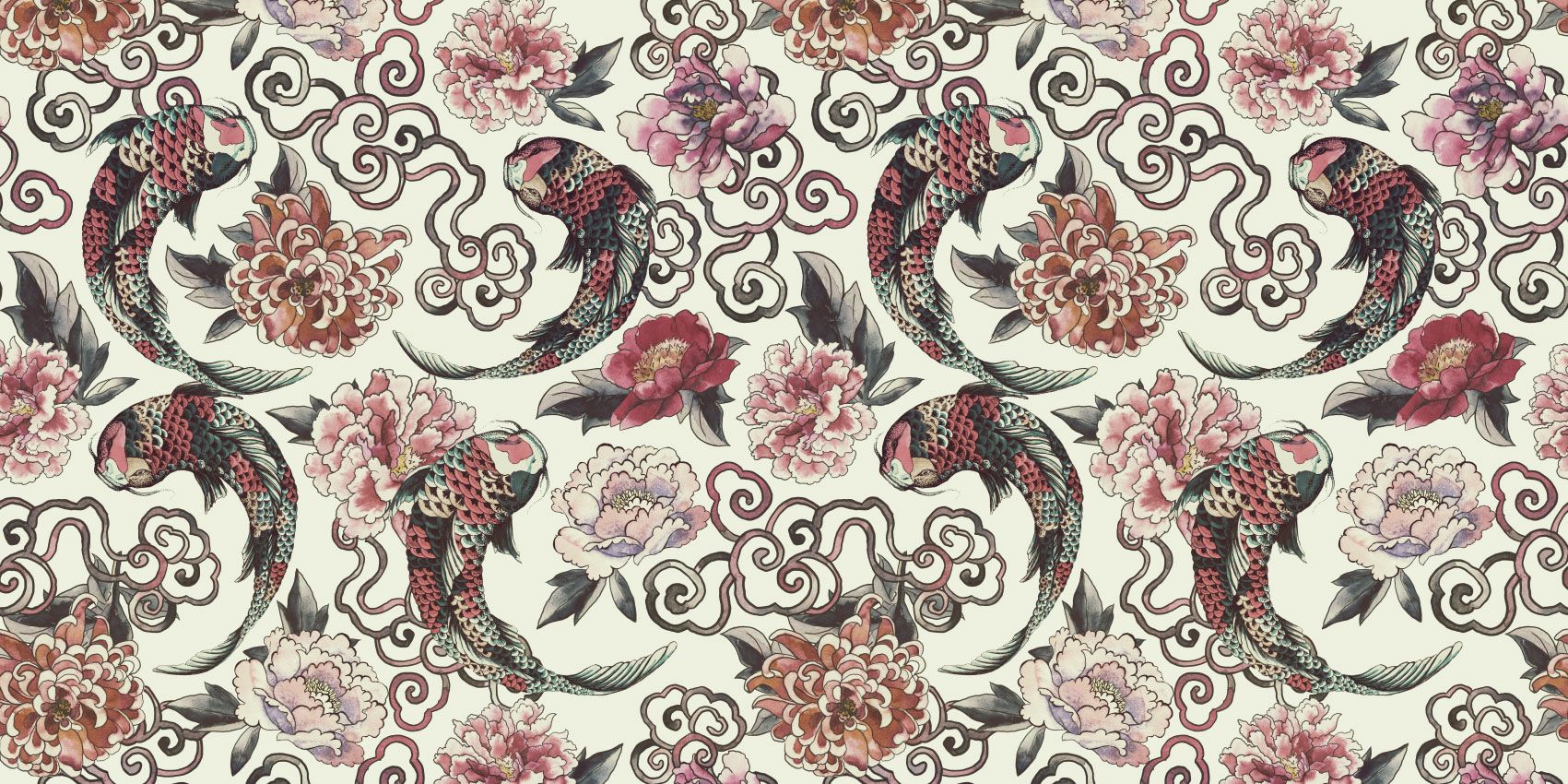 Koi carps - Photo Wallpaper