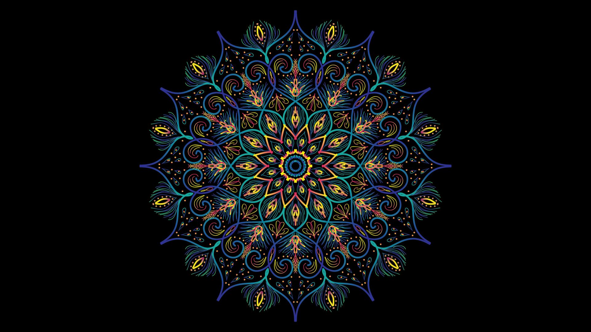 mandala art wallpaper for pc