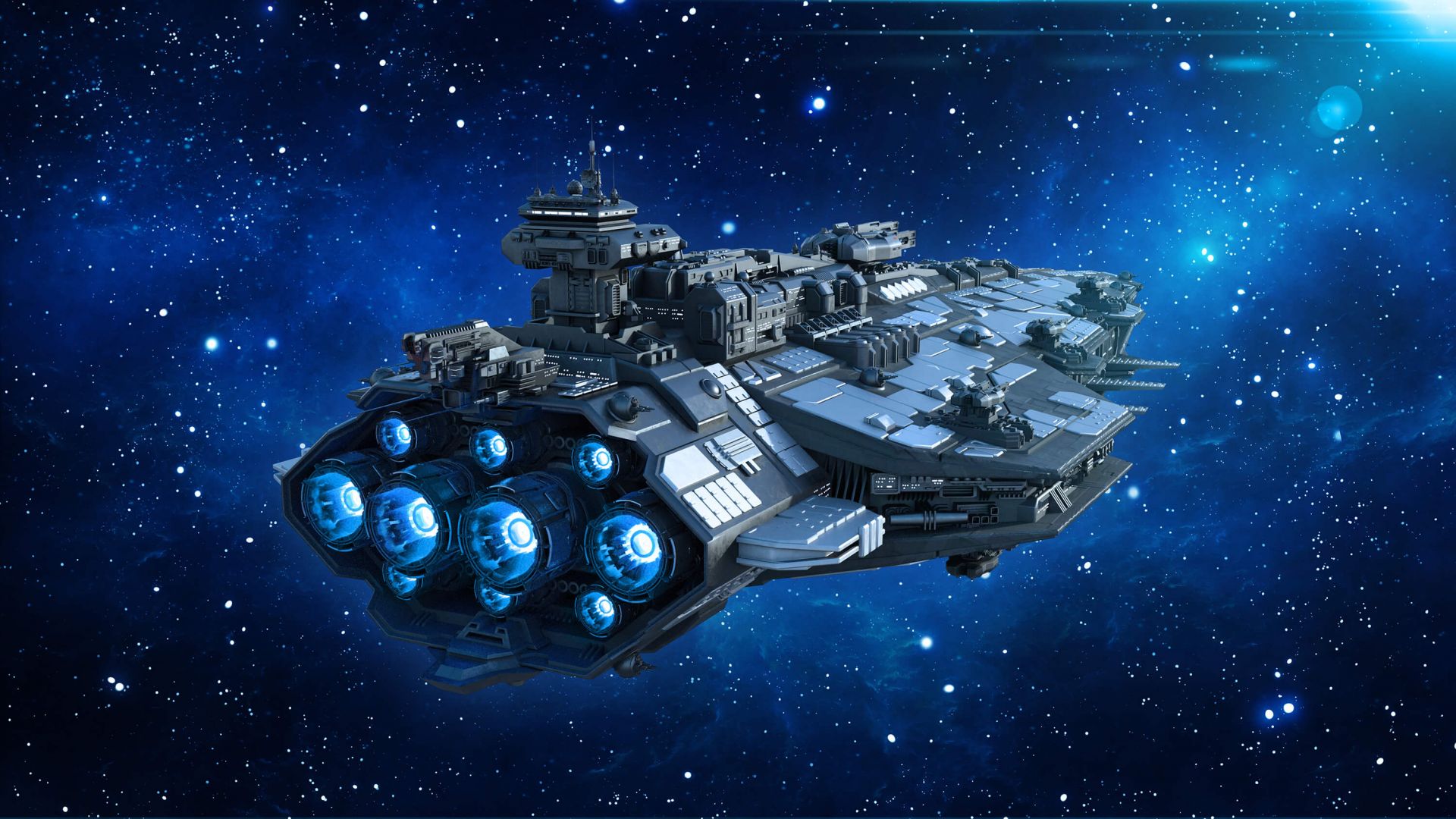 Spaceship wallpaper discount