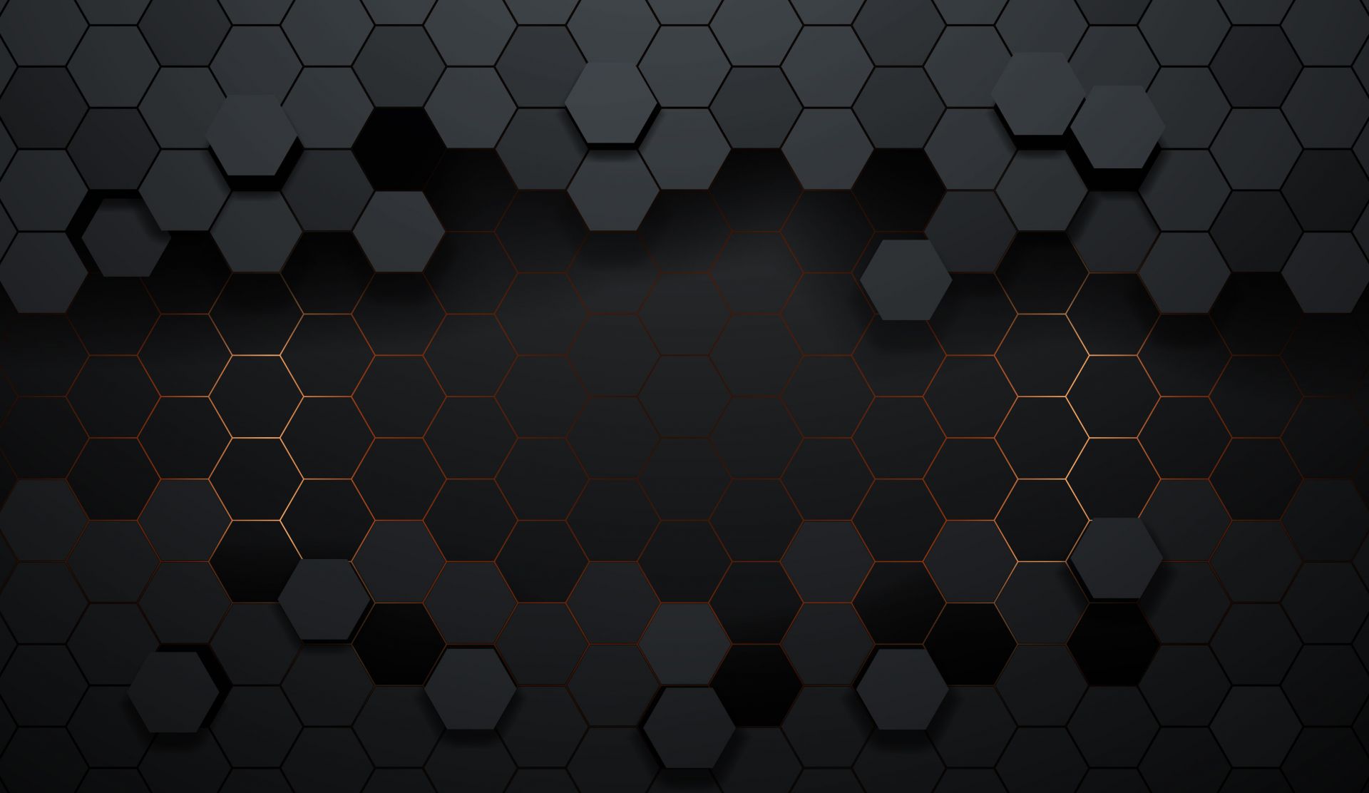 Gaming hexagons - Photo Wallpaper