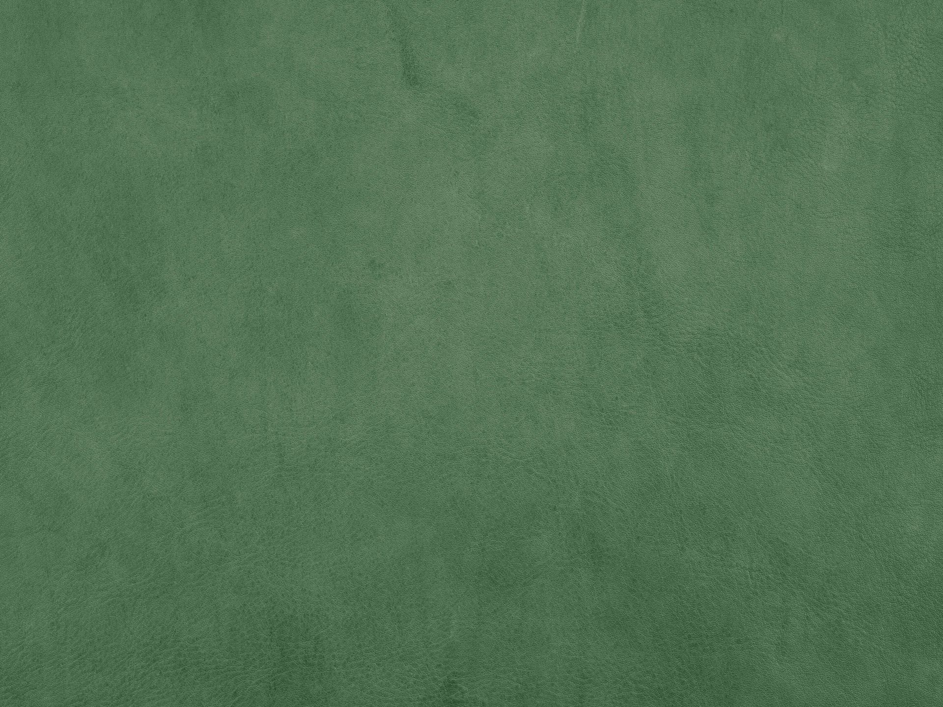 Green leather
