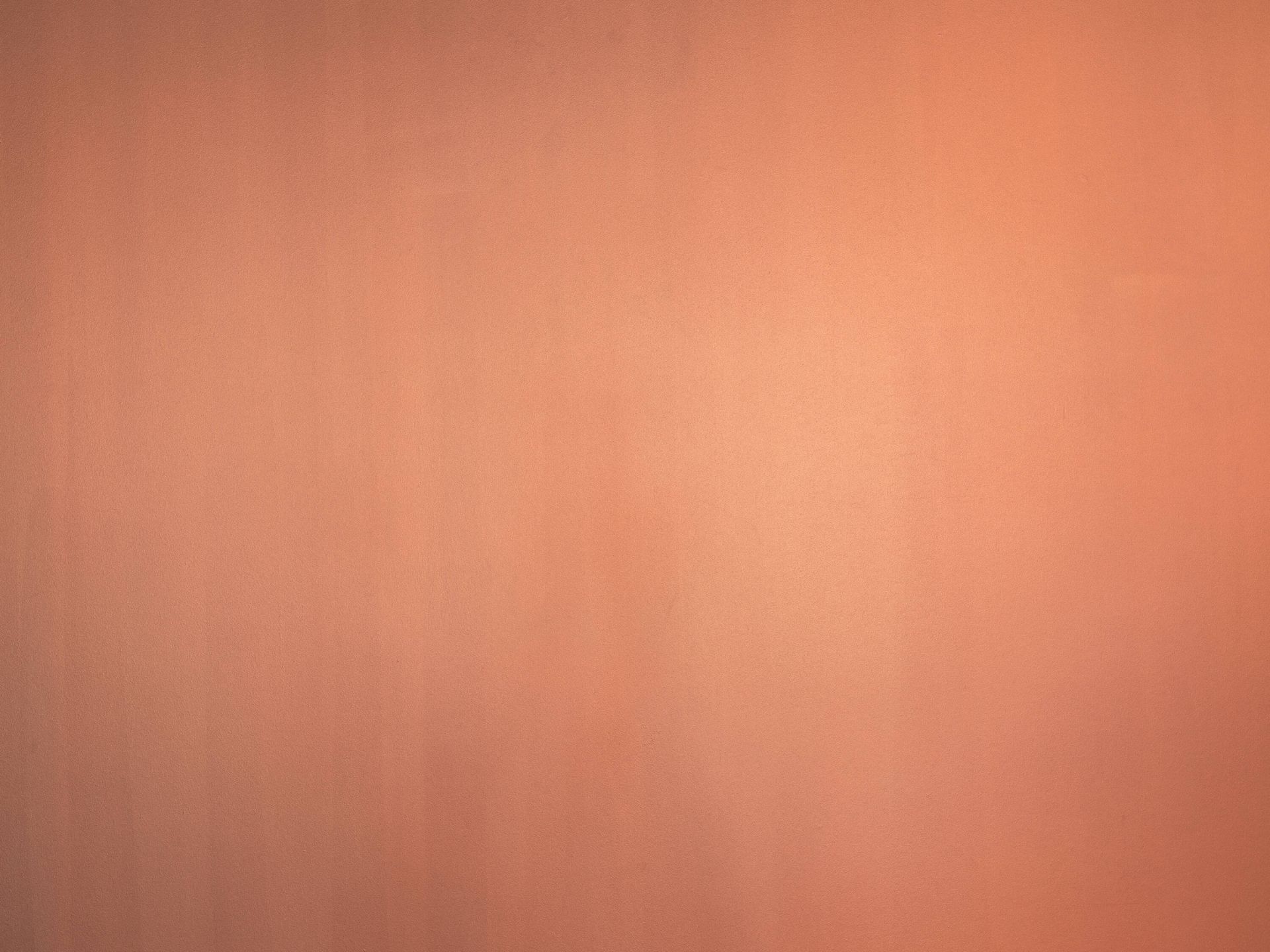 Concrete in terracotta colour