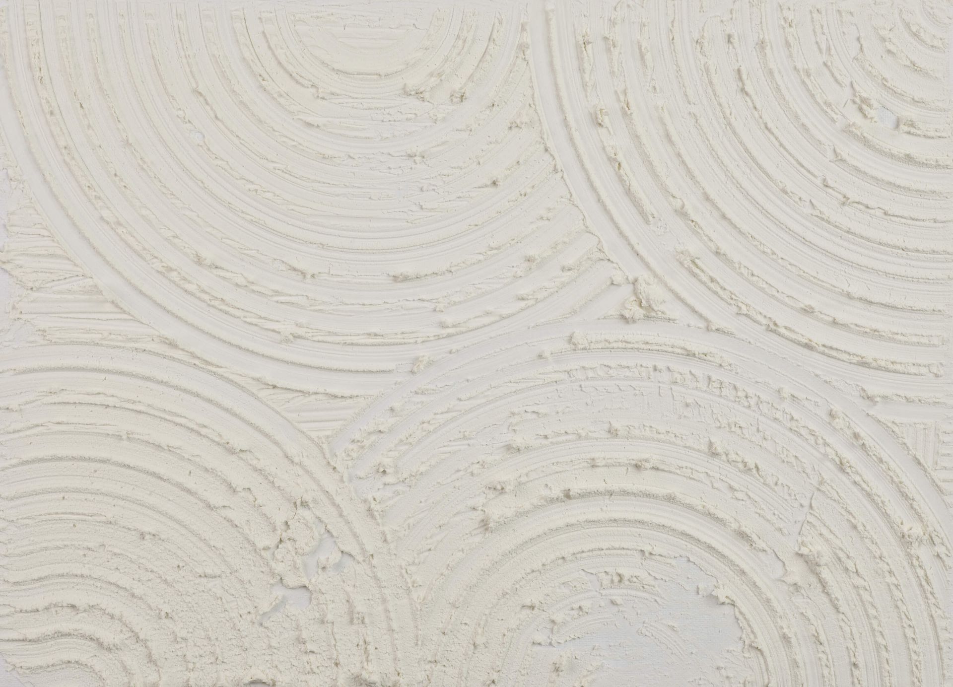 Zen circles coarse structure in off white