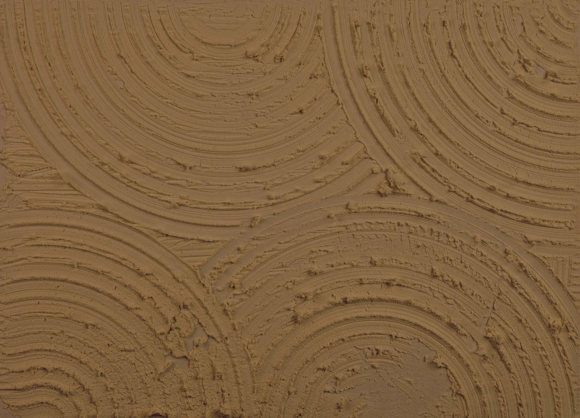 Zen cirkels grove structuur in het bruin