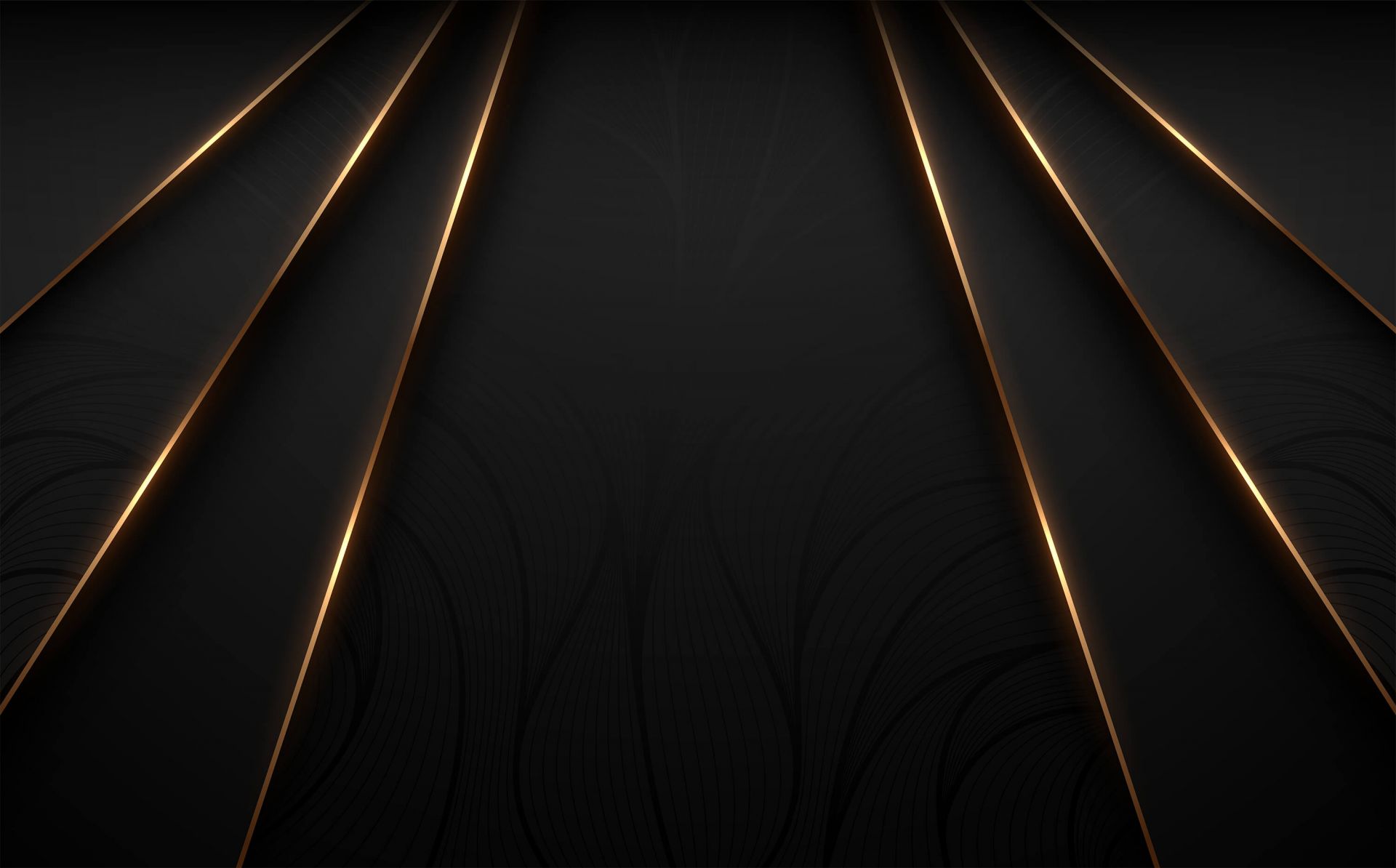 Ornate golden lines