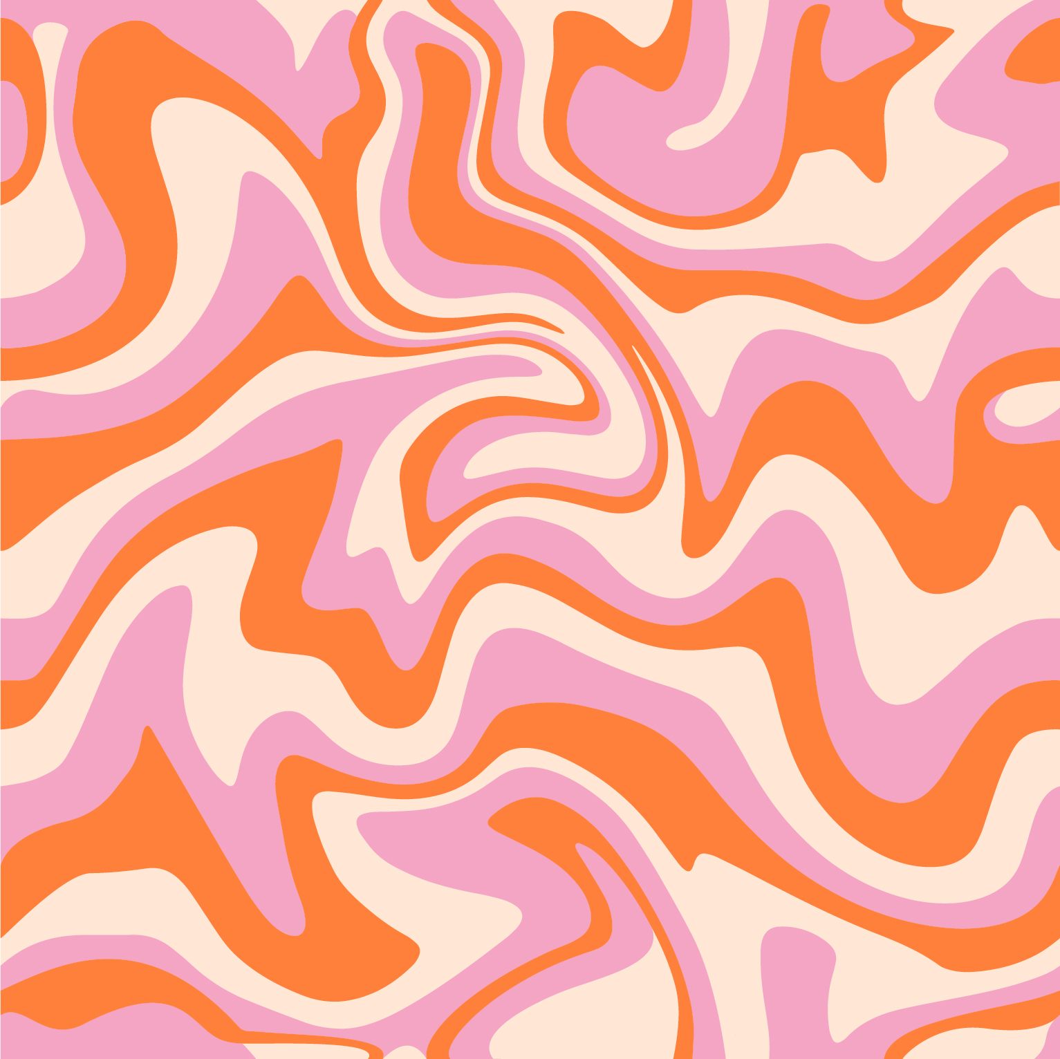 Wavy swirl - Photo Wallpaper