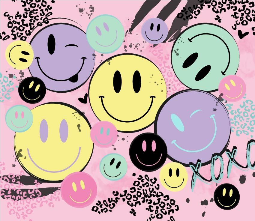 Pink smile - Wallpaper