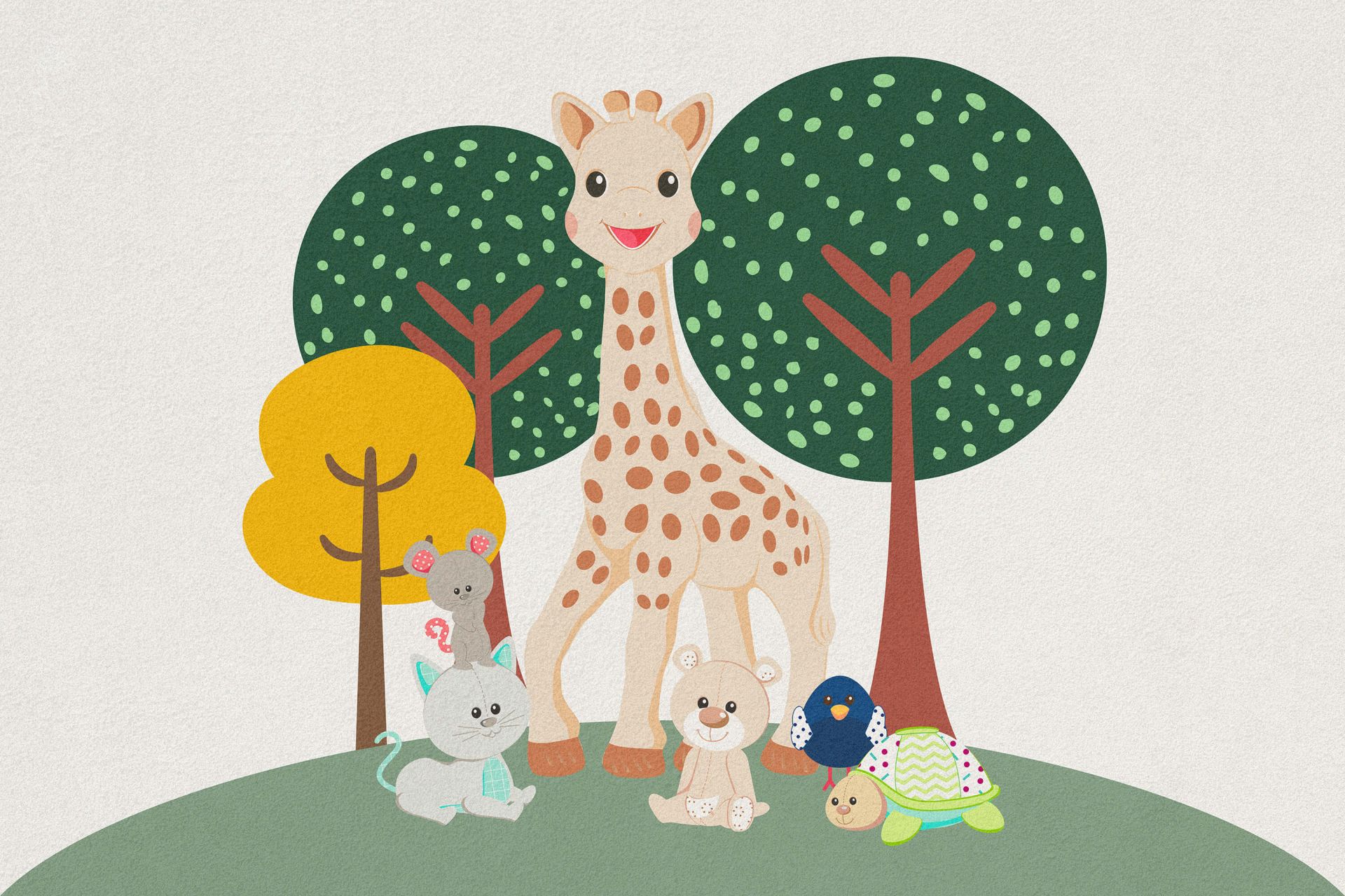 Friends in the forest main product photo