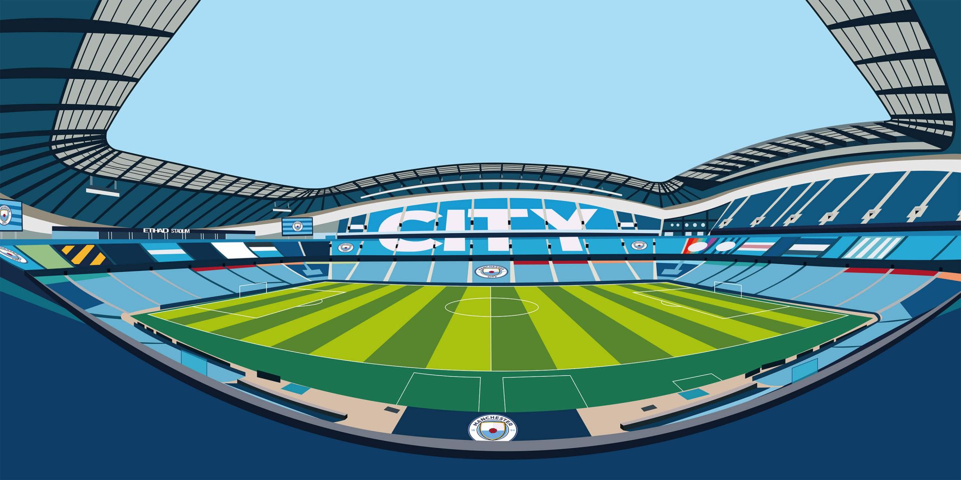 Etihad Stadium Manchester City Wallpaper
