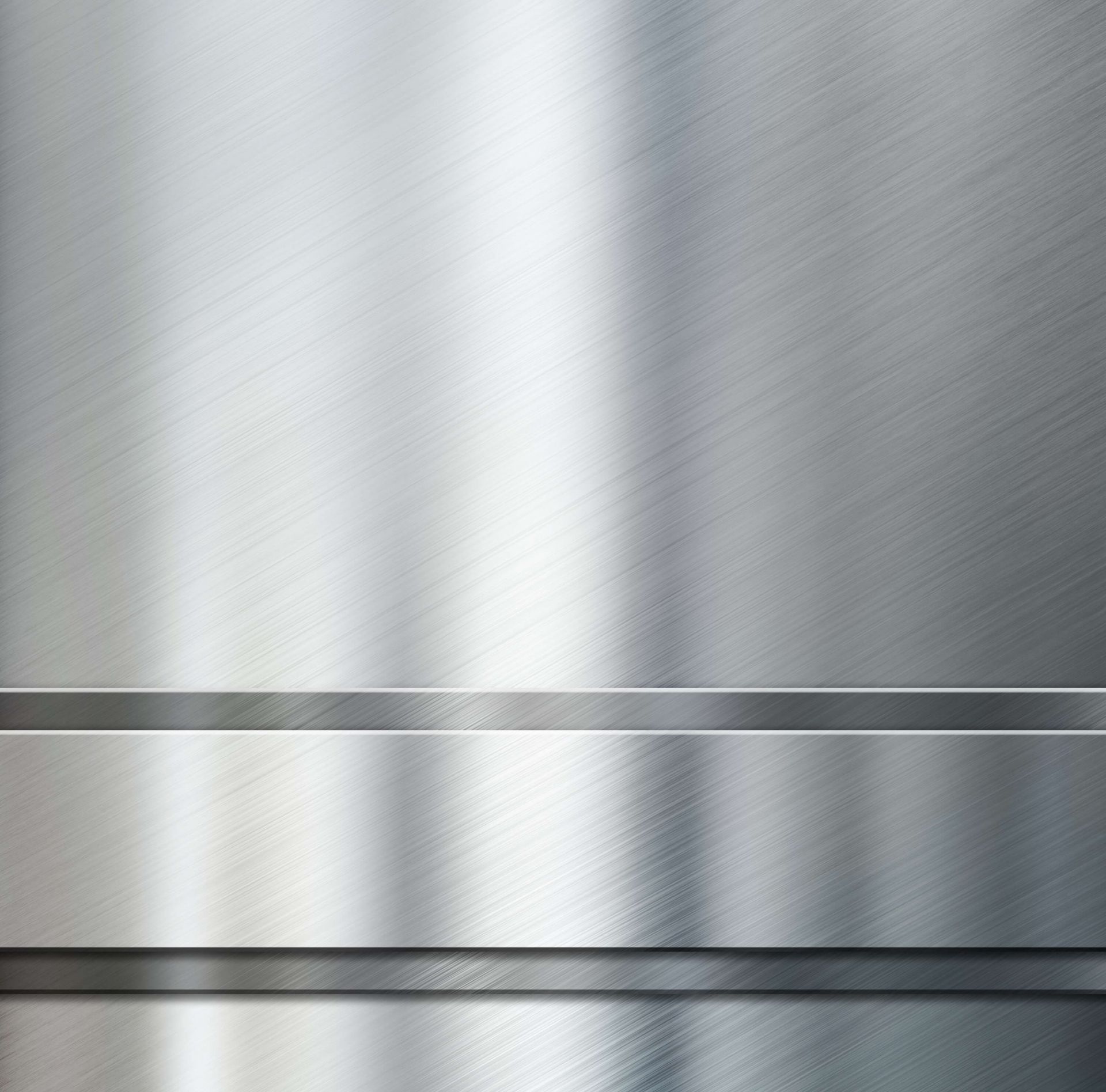 Brushed aluminum