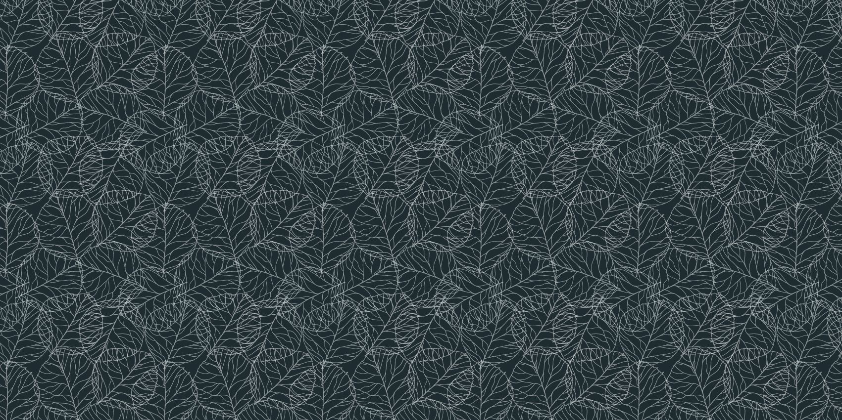 Illustrated leaf pattern