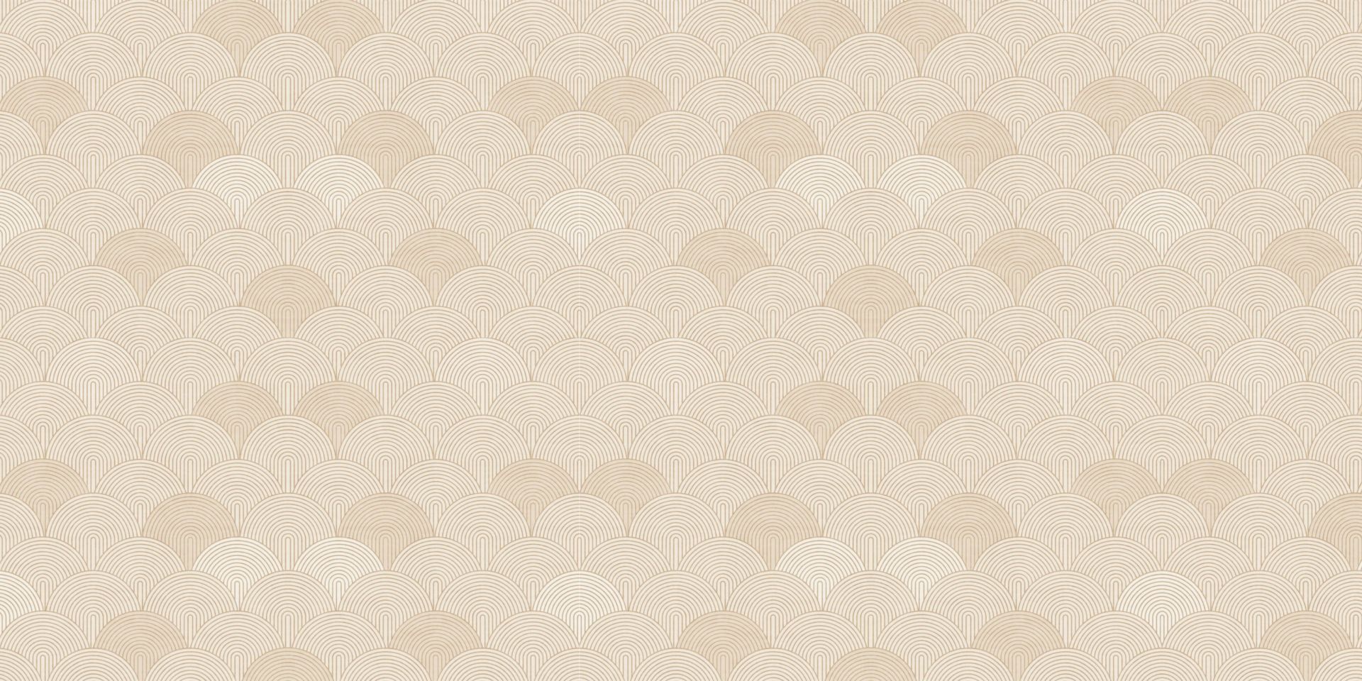 Retro Arches & Curves Large - neutral sand