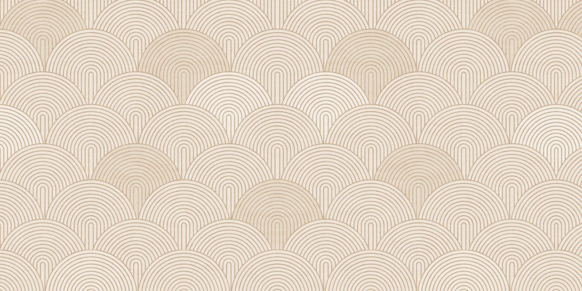 Retro Arches & Curves Large - neutral sand