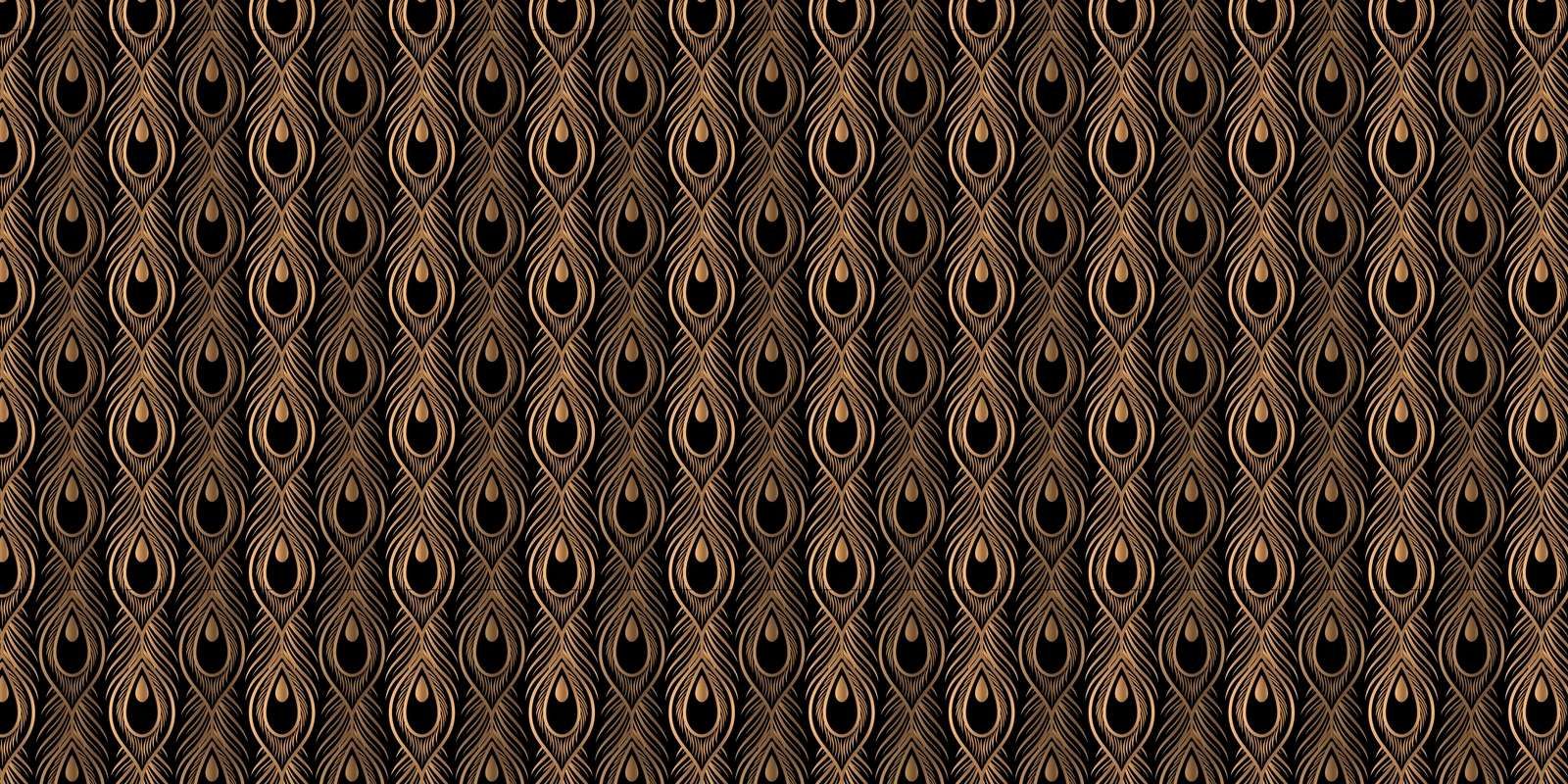 Golden Peacock Eye Symphony