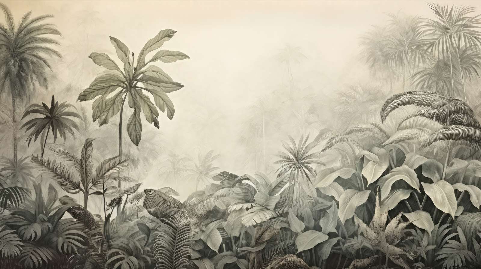 Graphic Tropical Mist