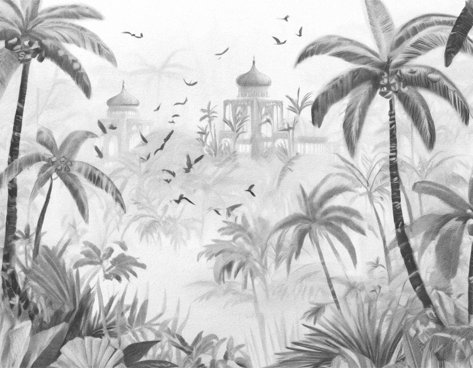 Oriental Garden at Dawn