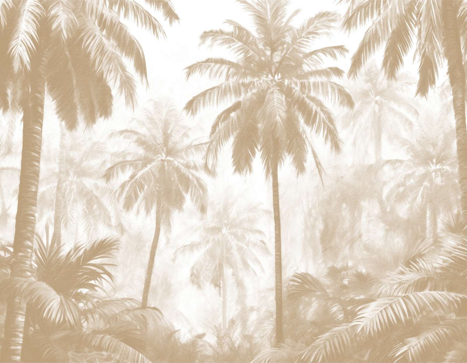 Misty Palm Forest, taupe
