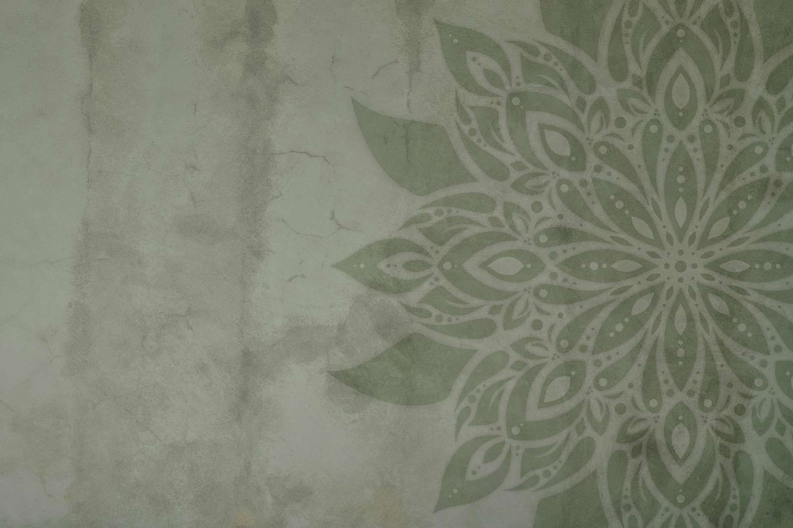 Green Rustic Mandala