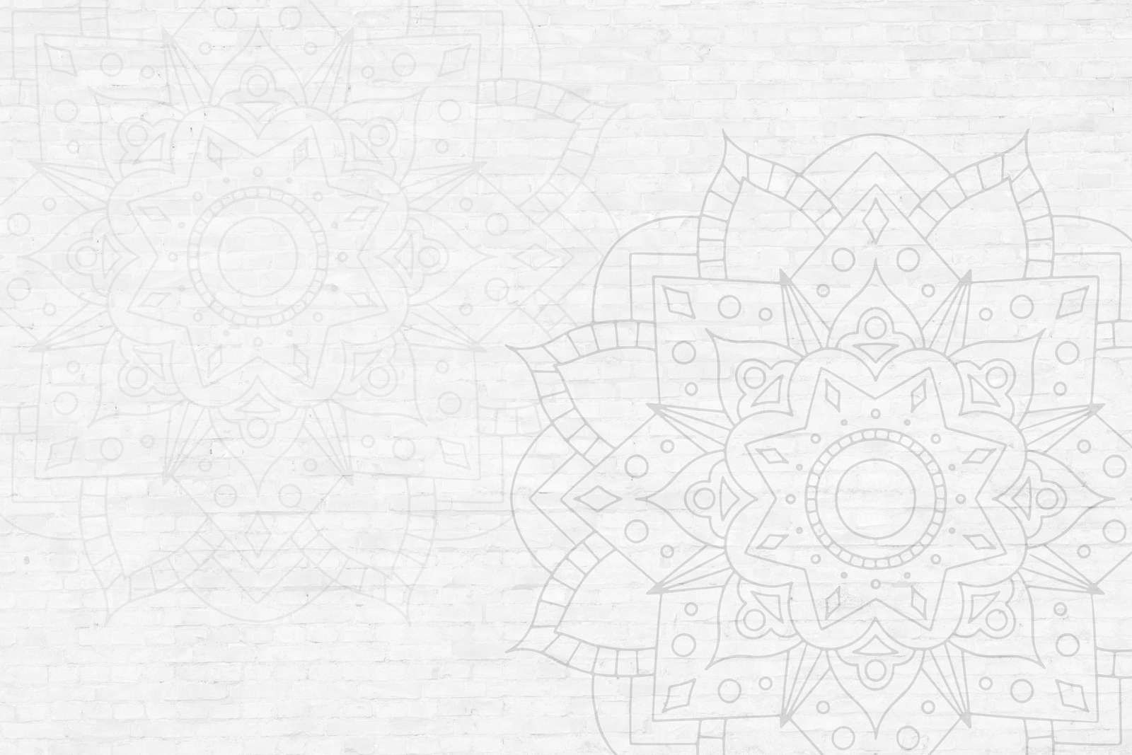 Subtle Geometric Mandala