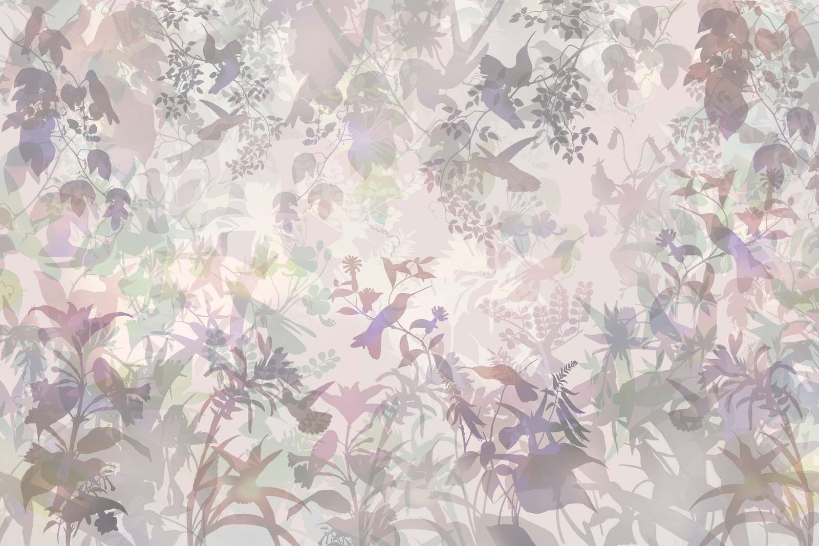 Garden Symphony in Purple