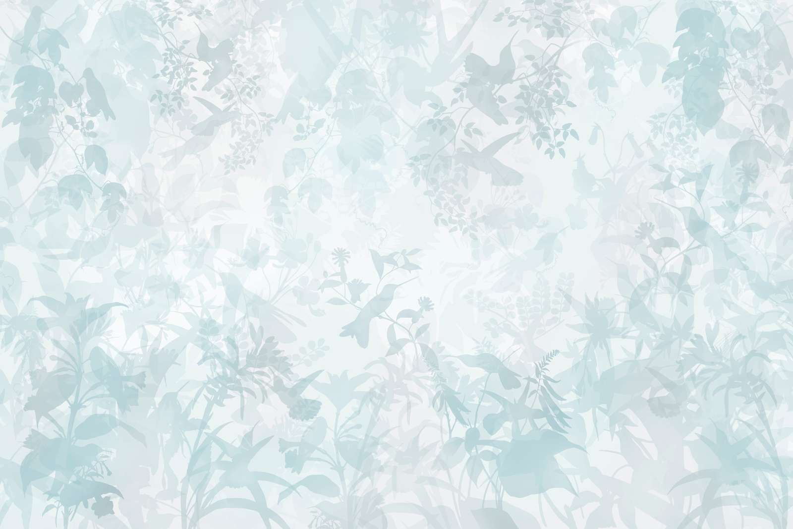 Garden Symphony in Blue