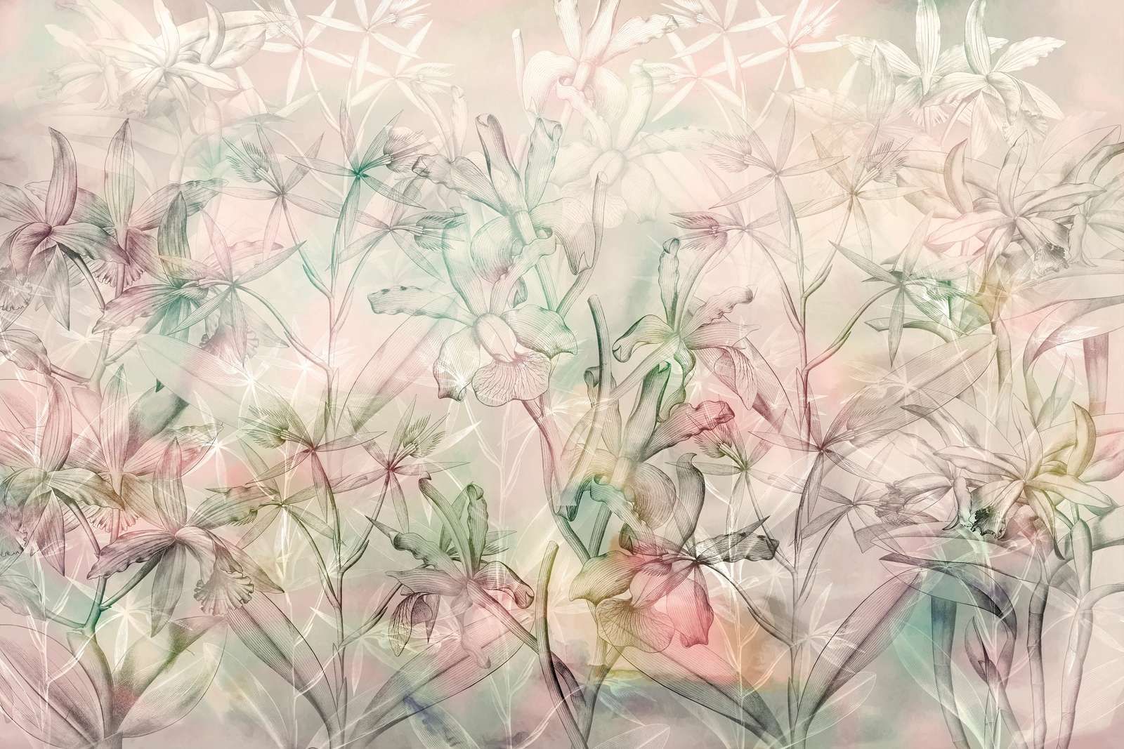 Orchid Mirage in Soft Pastels