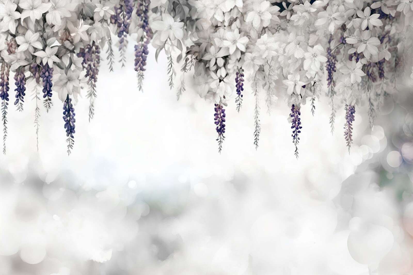 Gentle Wisteria Garden Grey Gentle Wisteria Garden Grey