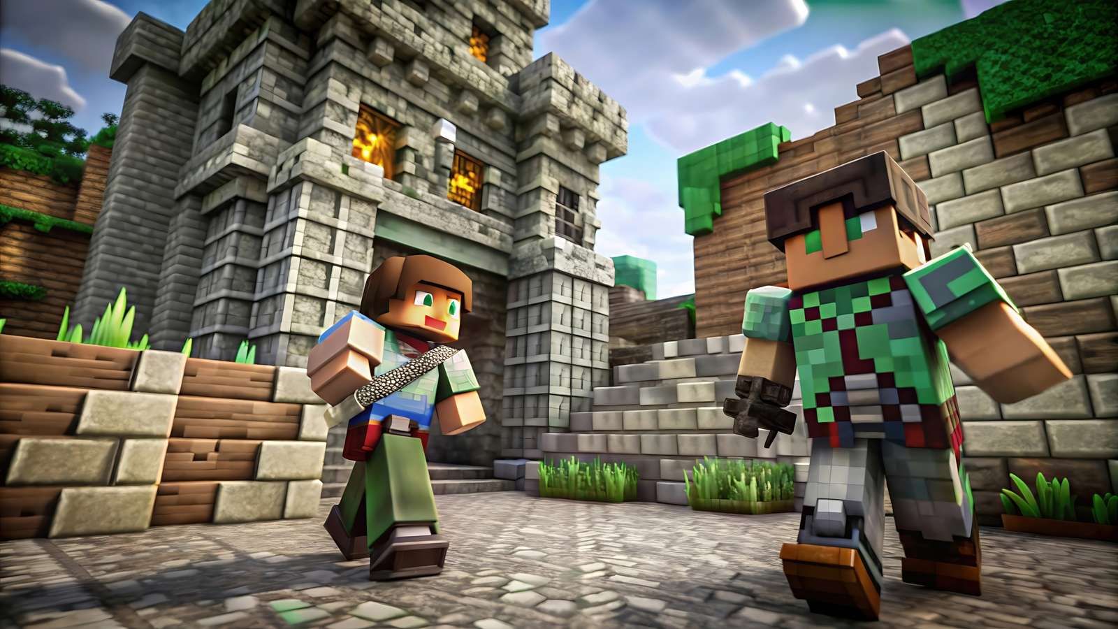 Adventure with pixel knights