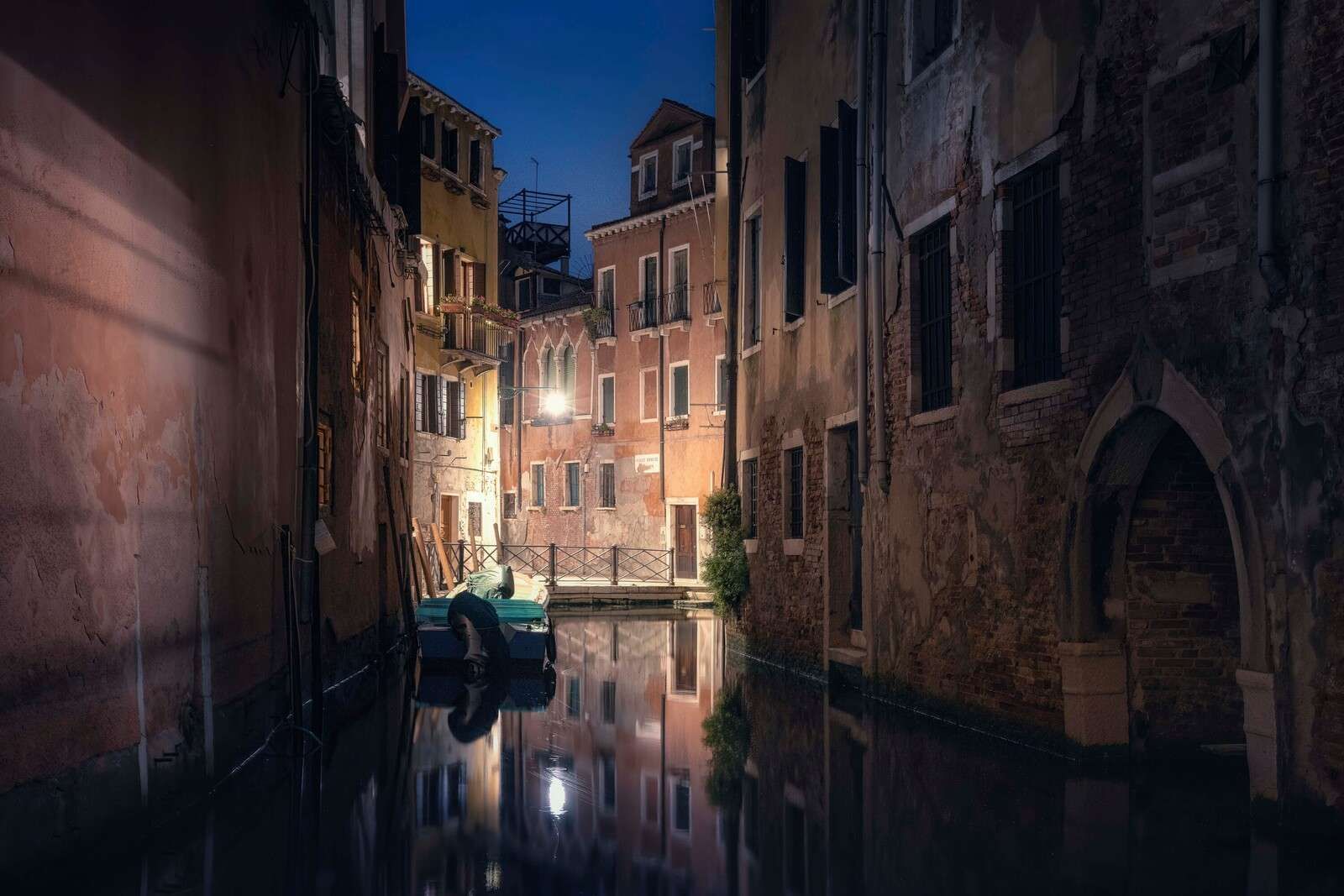 Silent Canal of Venice