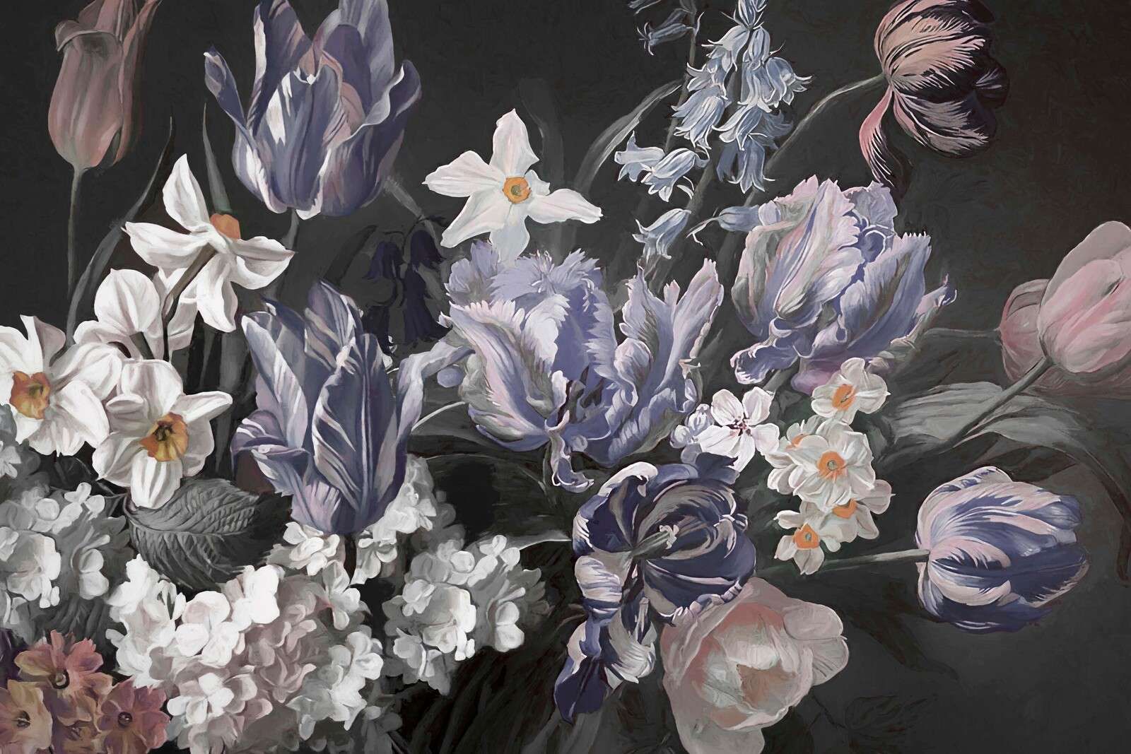 Bouquet with peonies Multicolor