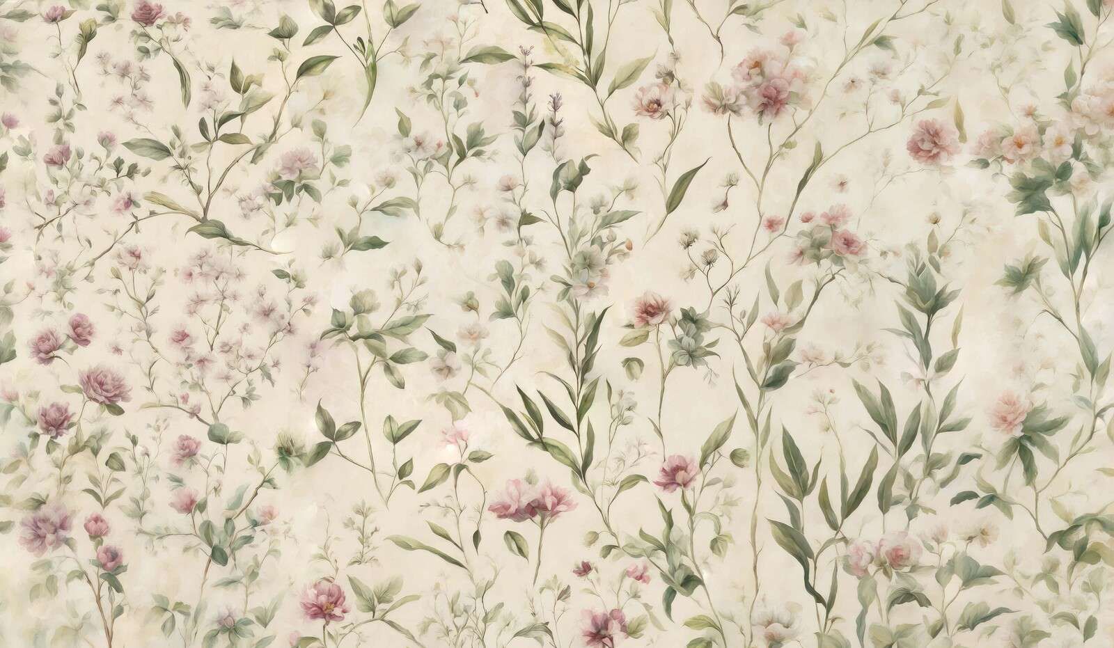 Delicate herbarium - beige