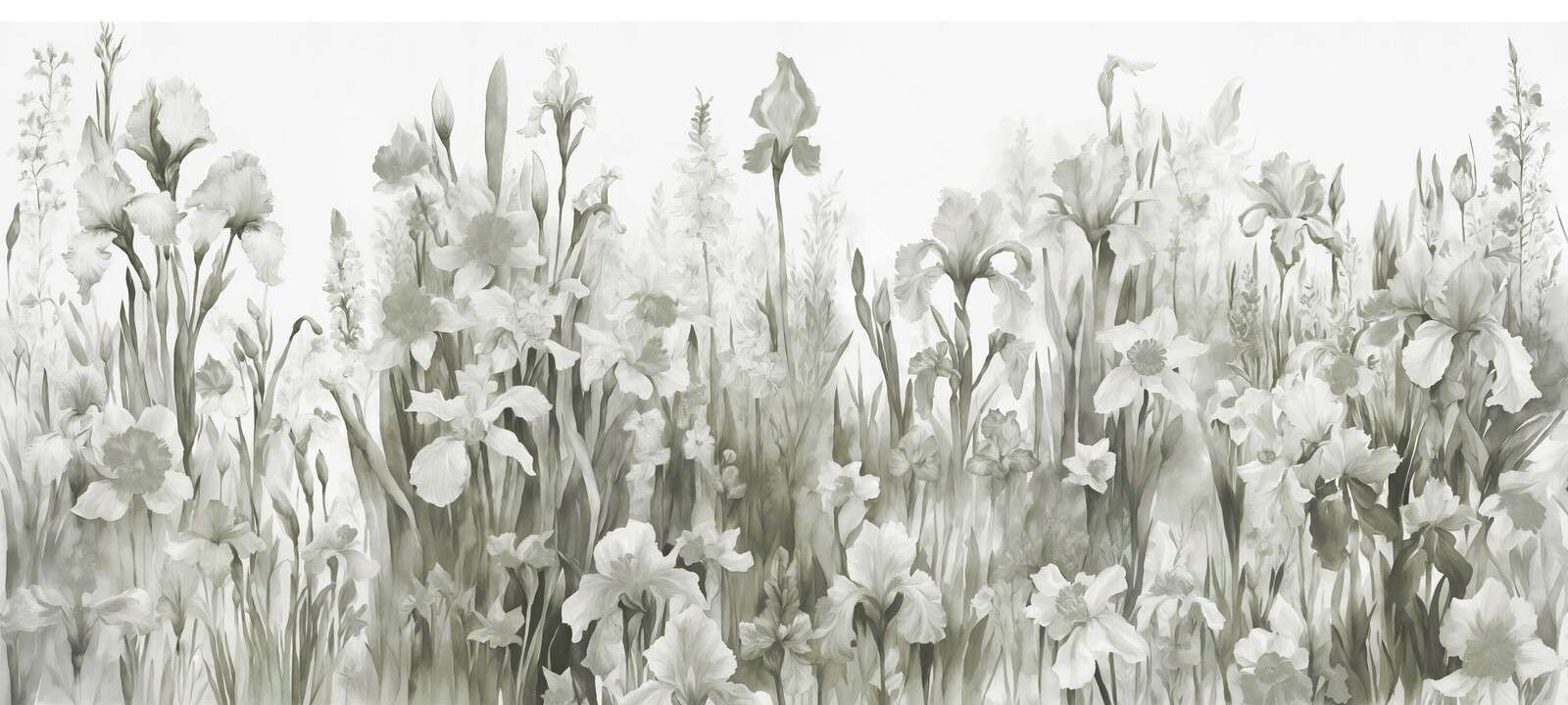 Fragrant spring - gray