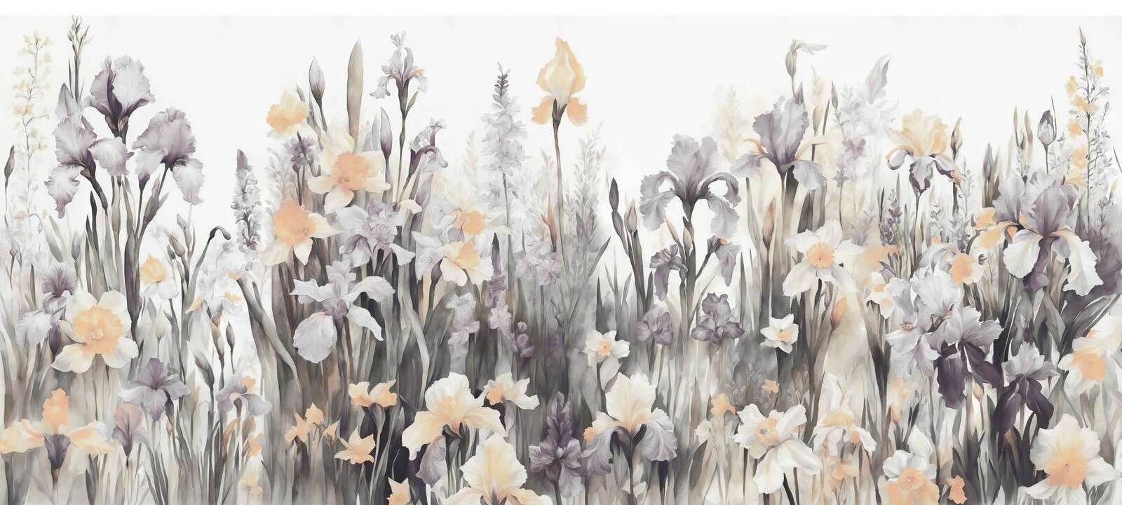 Fragrant spring - beige