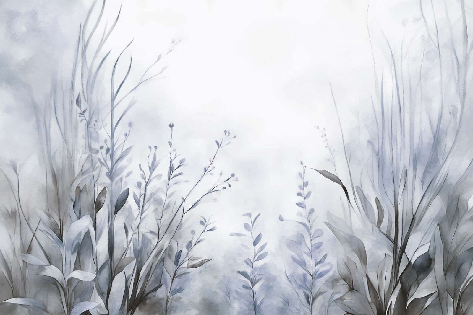 Garden of peace - cool blue