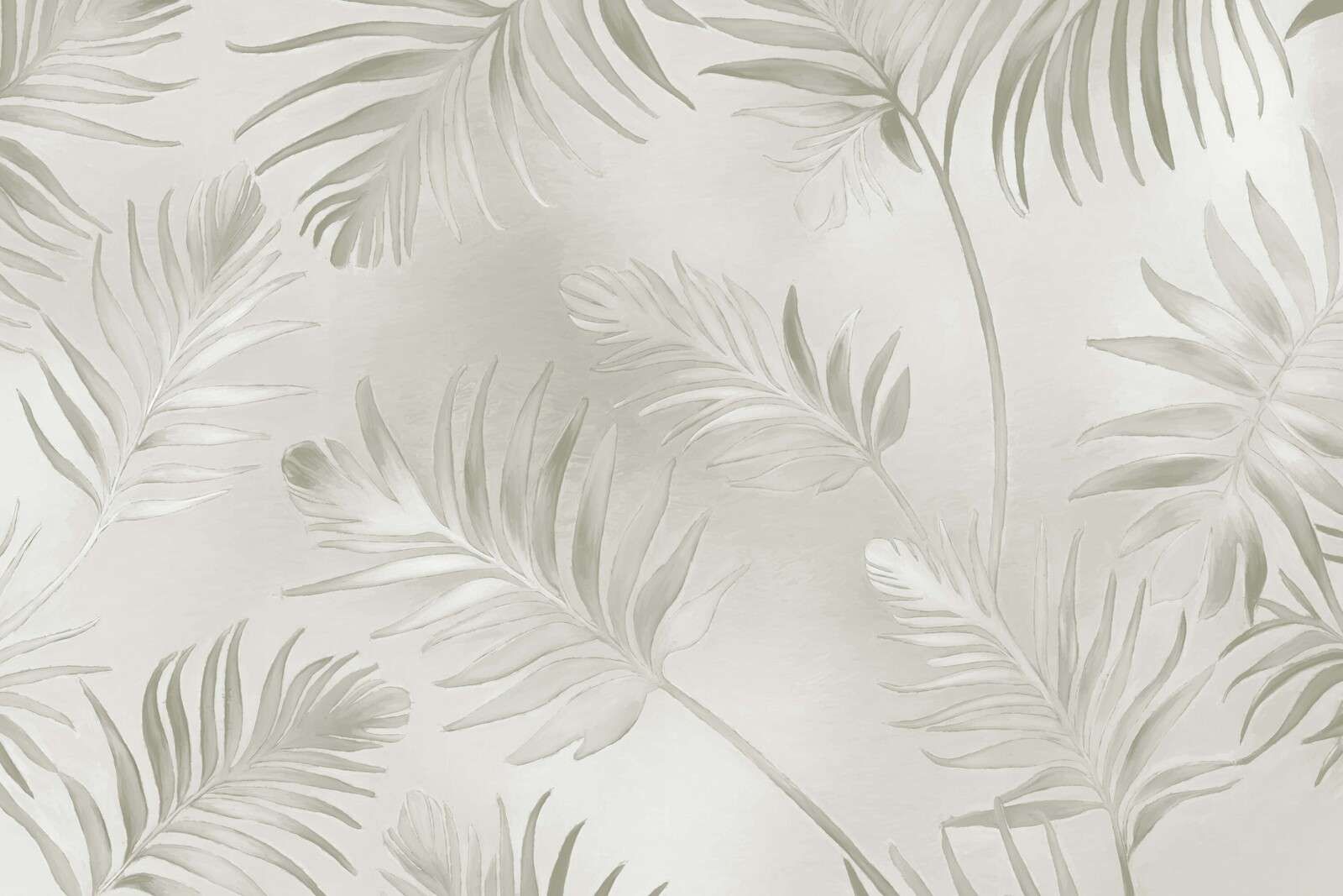 Golden leaves on dark off-white