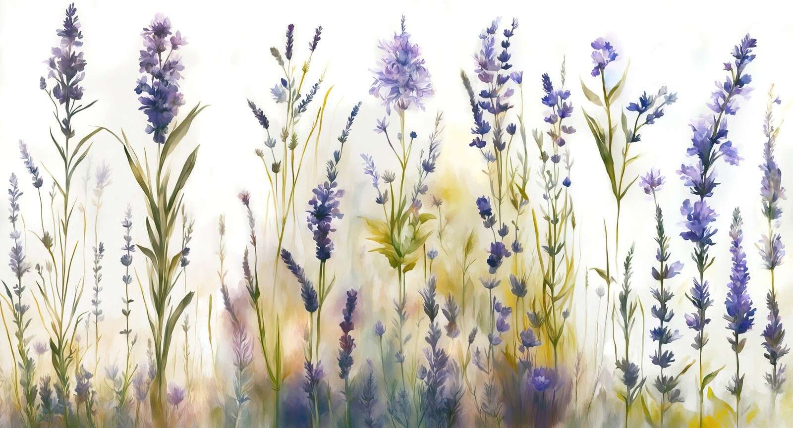 Lavender Glade Seamless Pastel