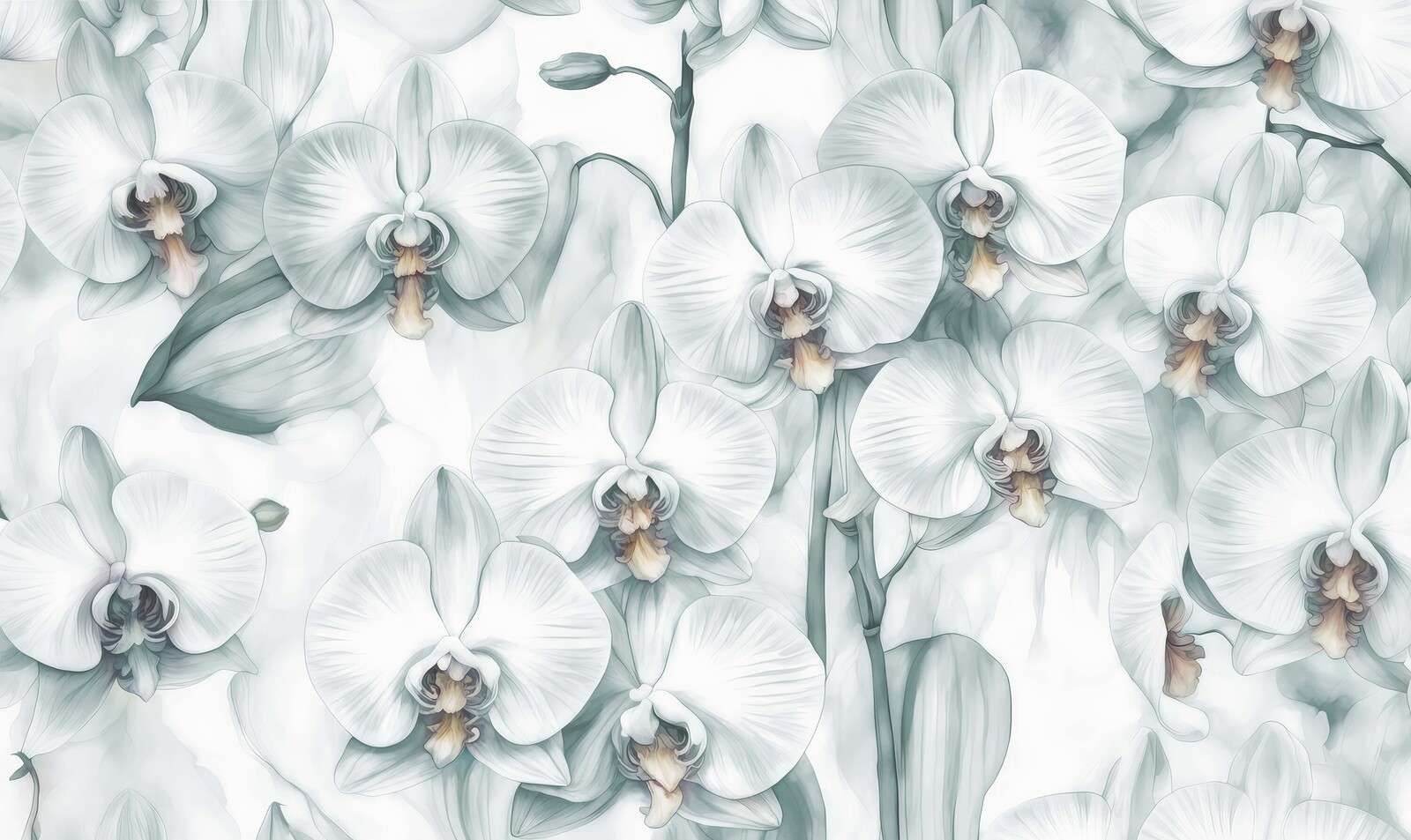 Orchids Paradise Pastel