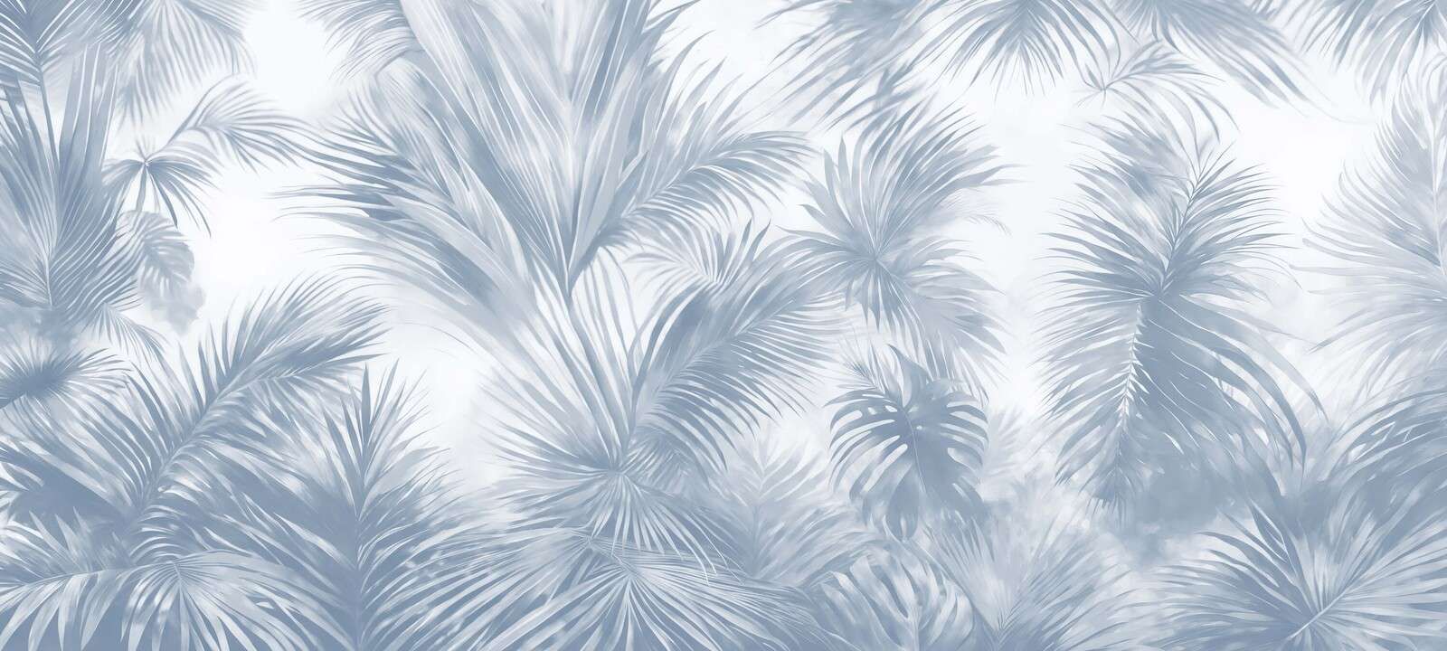 Palm Extravaganza Blue
