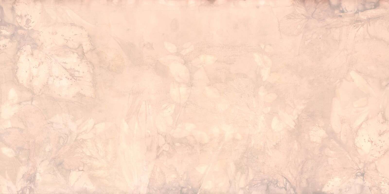 Wild blackberry and plantain - dream world in violet